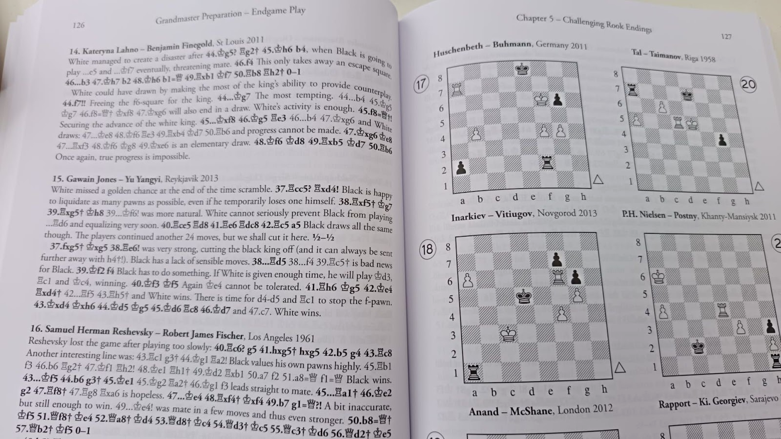 Exercises and solutions in Endgame play.